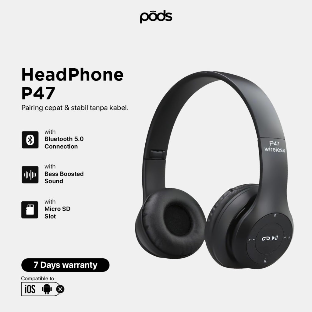 PRIME On-Ear Headphones P47