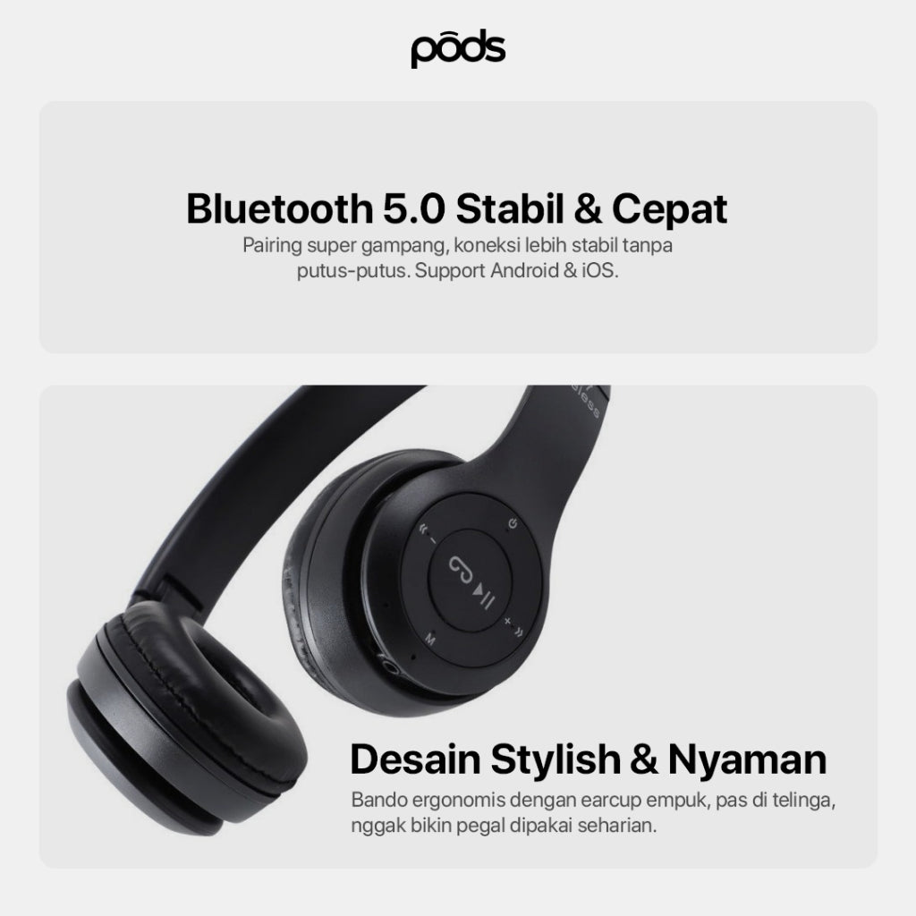 PRIME On-Ear Headphones P47