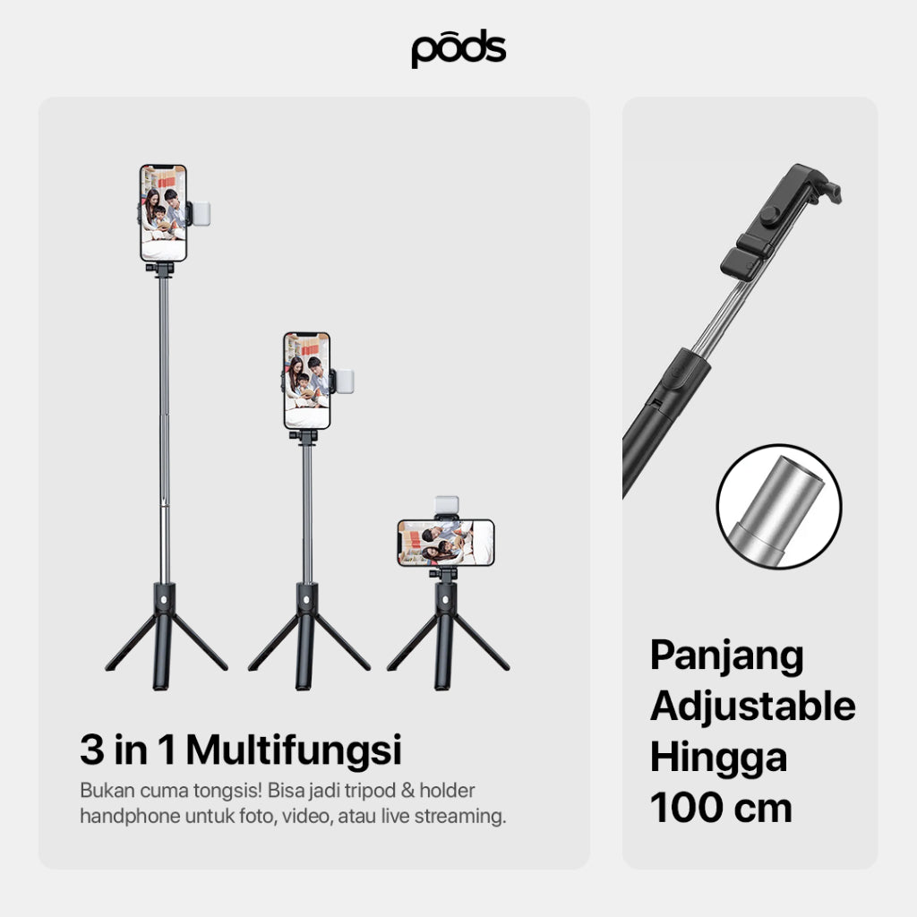 PRIME 3in1 Tripod Tongsis