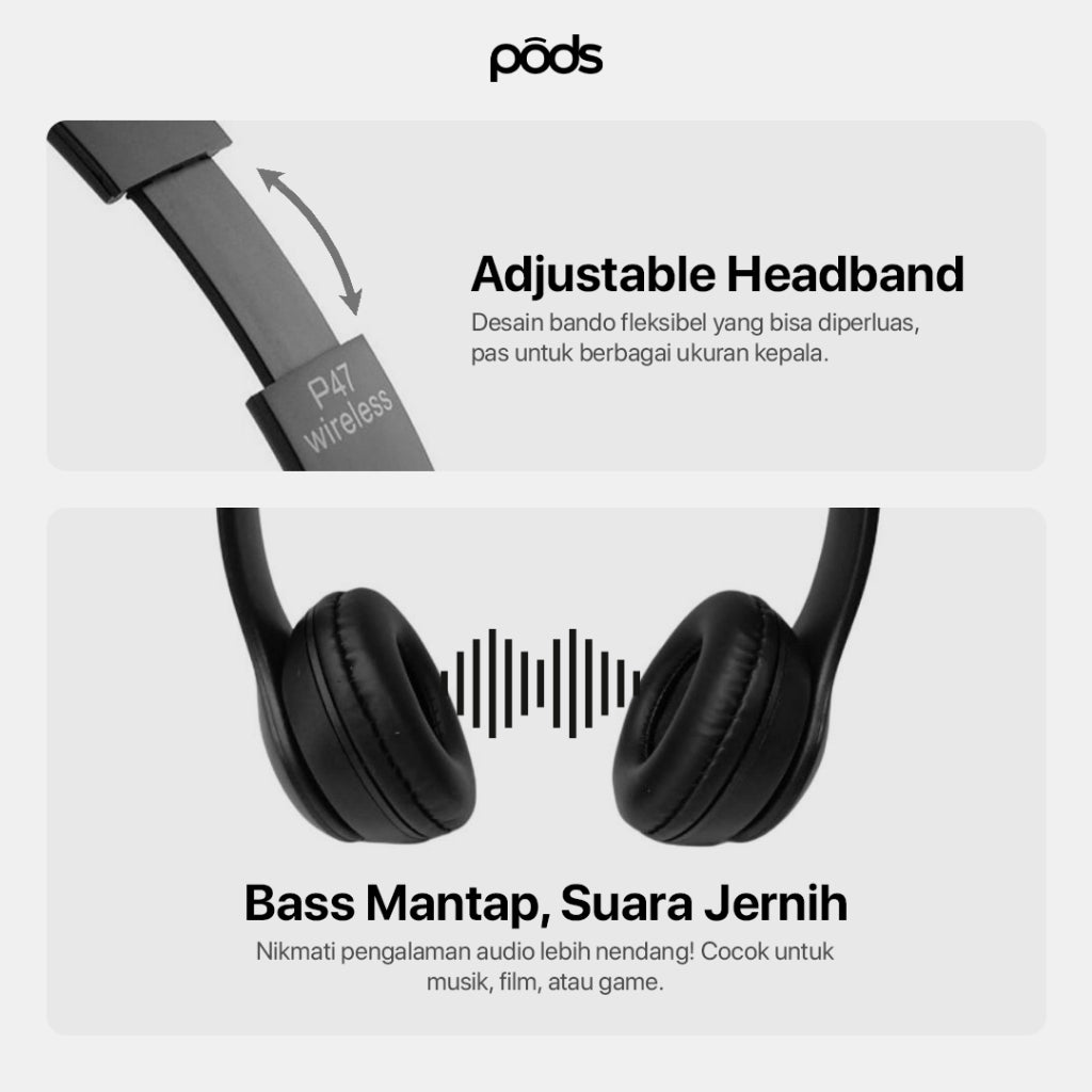 PRIME On-Ear Headphones P47