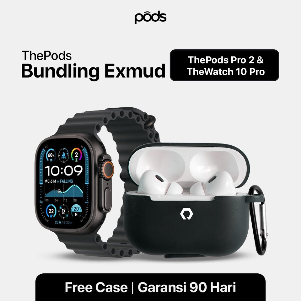 Bundling EXMUD [TheWatch 10 Pro Smartwatch + ThePods Pro 2]